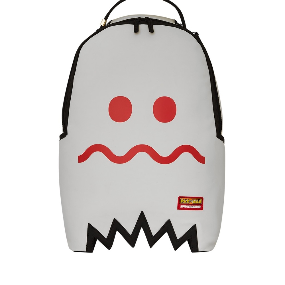 RARE LIMITED EDITION Sprayground/ PAC-Man White/ Glow in the Dark backpack.